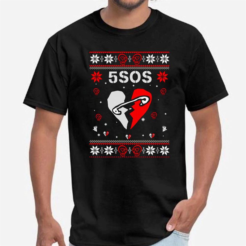 5sos Christmas Ugly Christmas Sweatshirt