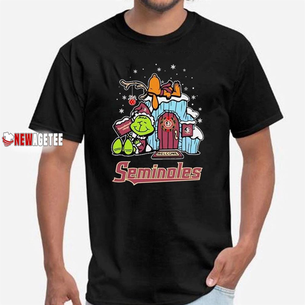 Florida Seminoles Grinch Nuts Welcome Christmas T-shirt