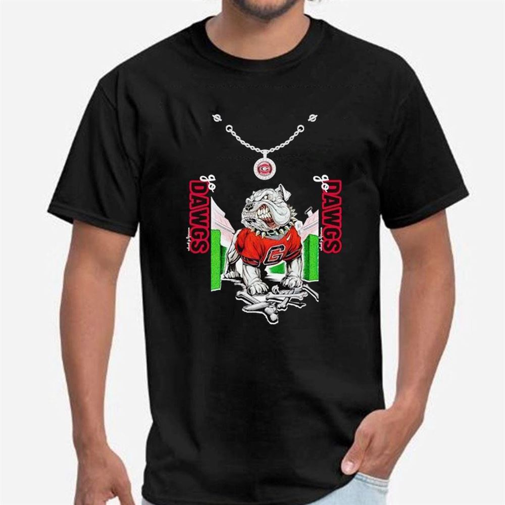 Georgia Bulldogs Go Dawgs Chains Shirt Georgia Bulldogs Go Dawgs Chains Shirt