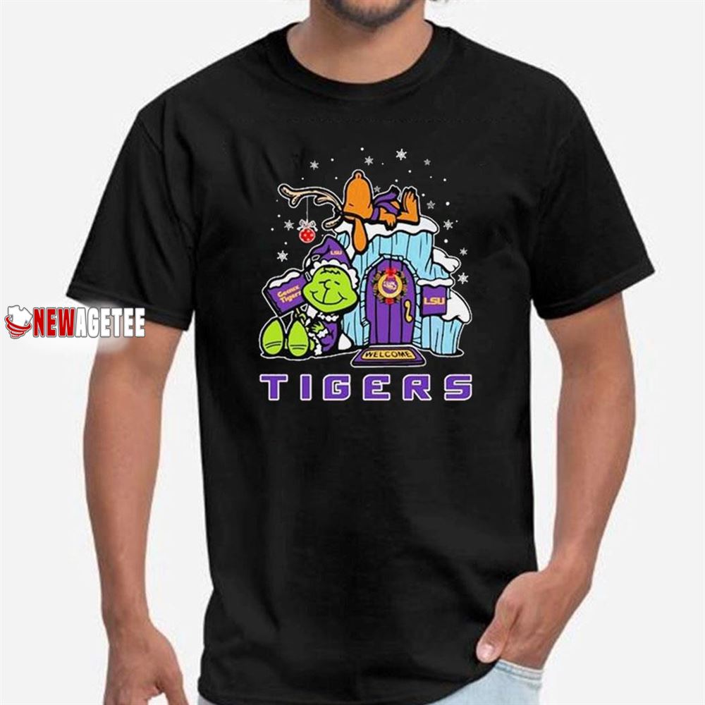 Lsu Tigers Grinch Nuts Welcome Christmas T-shirt