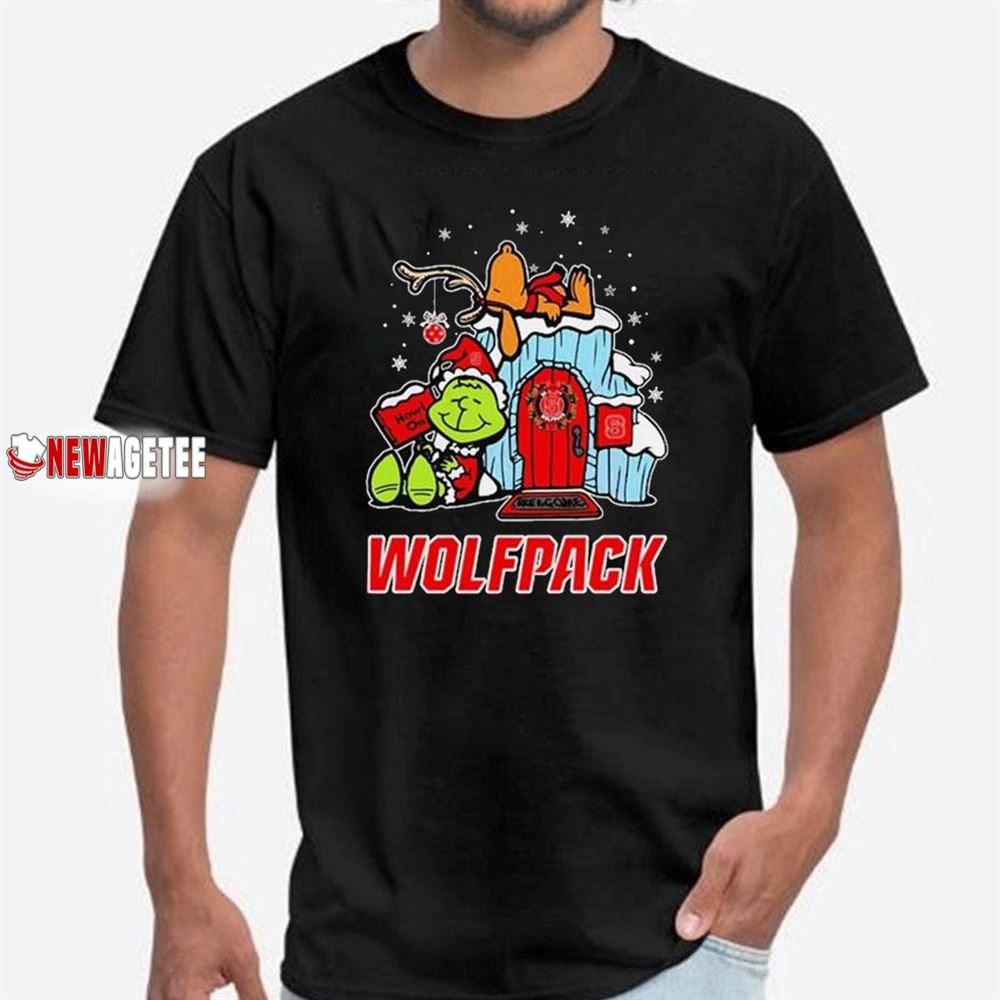 Nc State Wolfpack Grinch Nuts Welcome Christmas T-shirt