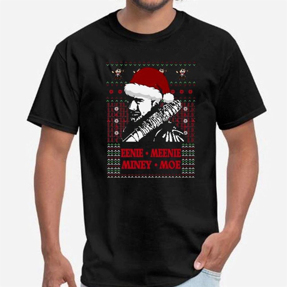 Negan Walking Dead Ugly Christmas Sweatshirt