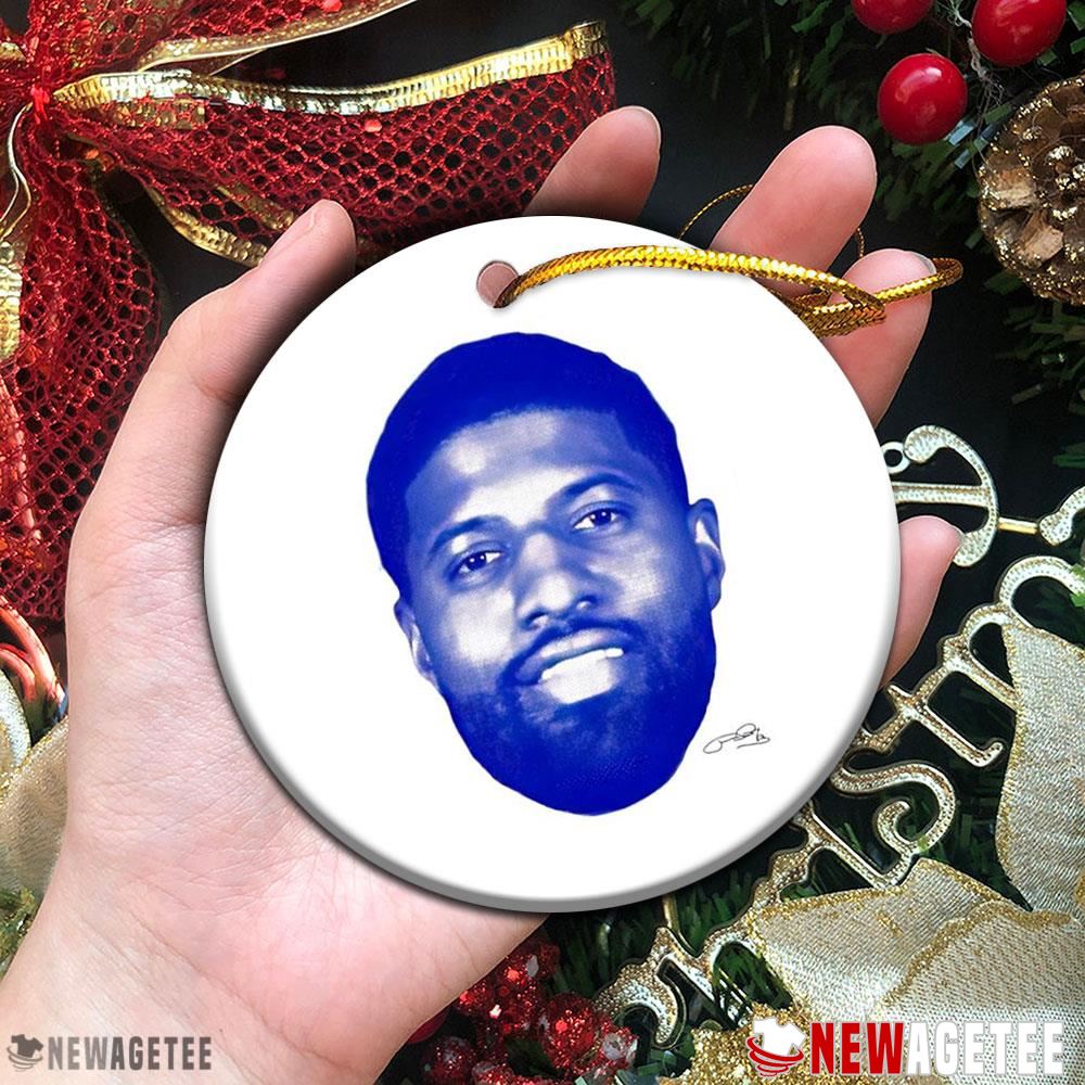 Paul George Los Angeles Clippers Nba Signature Ornament