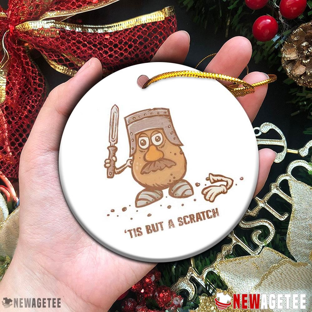 Tis But A Scratch It’s The Black Knight Of Mr Potato Heads Ornament