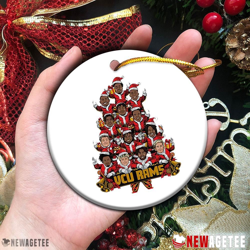 Vcu – Ncaa Men’s Basketball Holiday Team Caricature Ornament