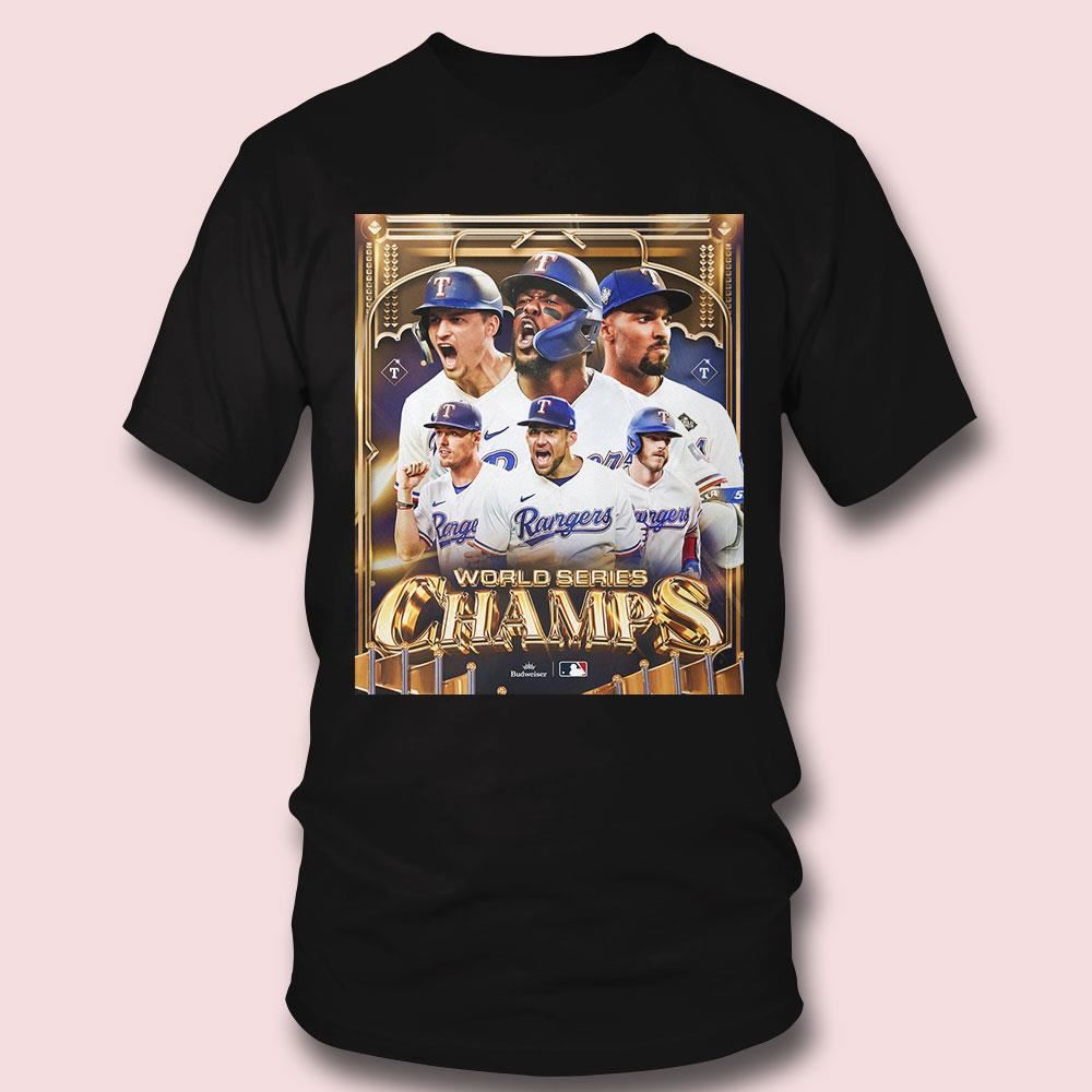 2023 Texas Rangers Worldseries Champions Shirt Long Sleeve Shirt