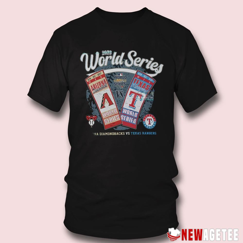 Arizona Diamondbacks Vs Texas Rangers 2023 World Series Champions Shirt