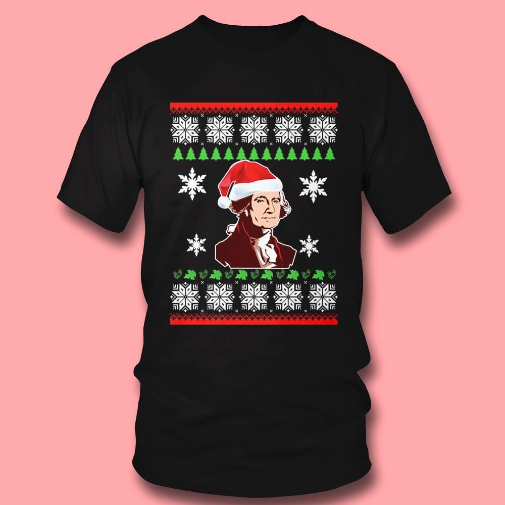 George Washington Ugly Christmas Sweatshirt George Washington Ugly Christmas Sweatshirt