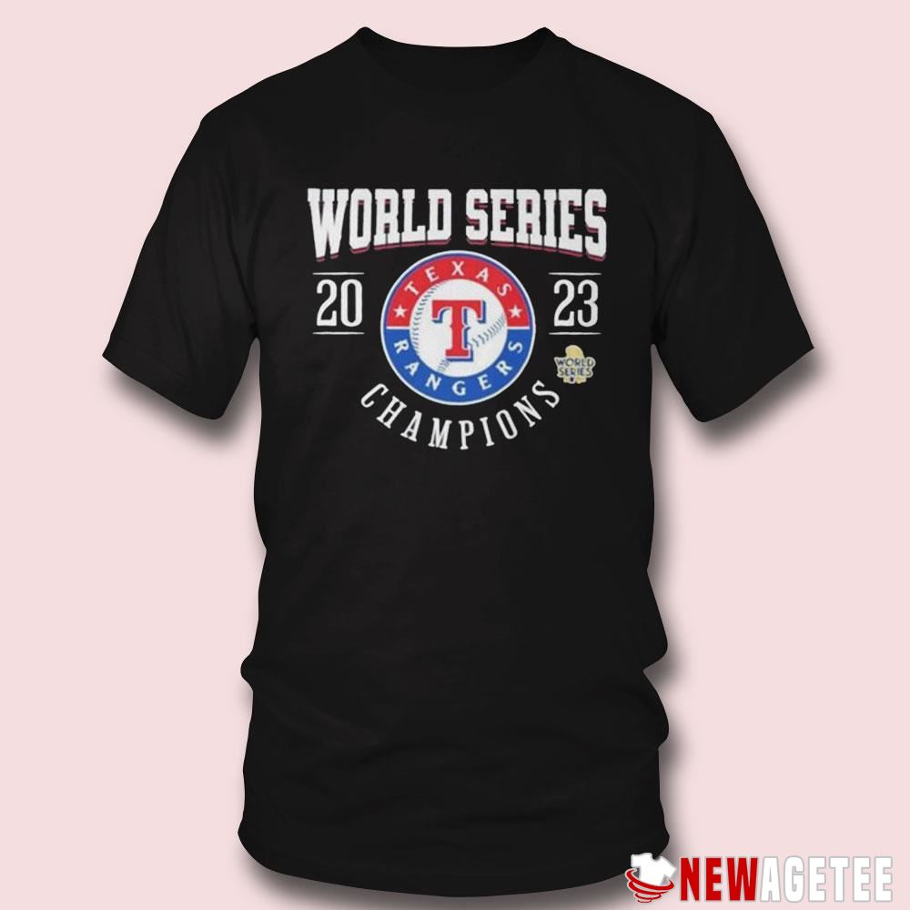 Official 2023 Texas Rangers World Series Champion Shirt