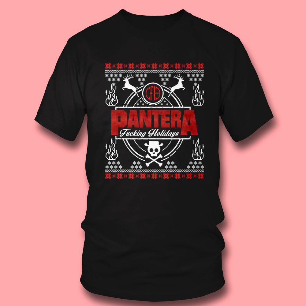 Pantera Ugly Christmas Sweatshirt Fucking Holidays Sweatshirt Pantera Ugly Christmas Sweatshirt Fucking Holidays Sweatshirt