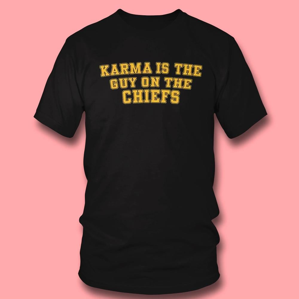 Taylor Travis Kelce Karma Is The Guy On The Chiefs Shirt