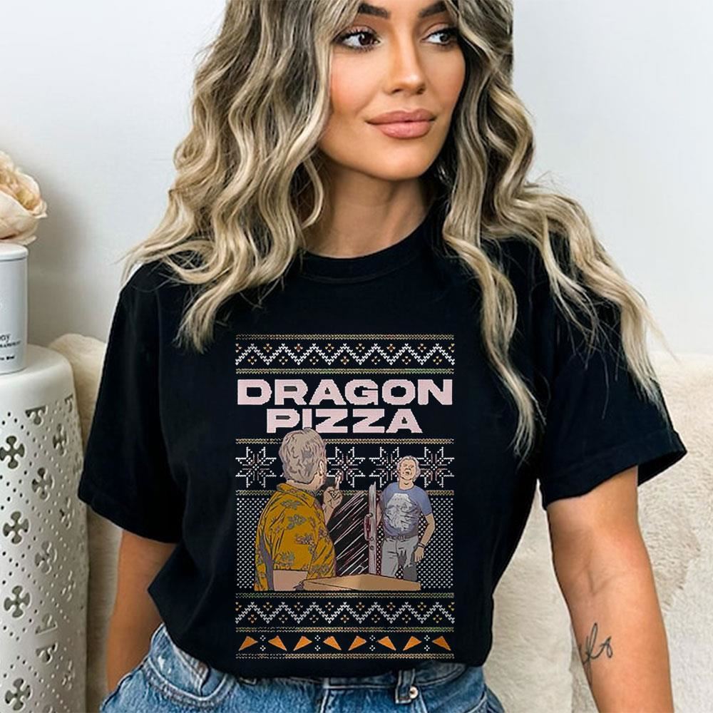 David Portnoy Dragon Pizza Ugly Christmas Sweatshirt David Portnoy Dragon Pizza Ugly Christmas Sweatshirt