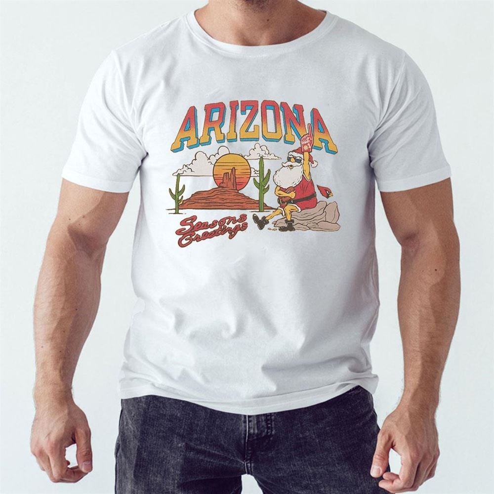 Arizona Cardinals Christmas 2023 Seasons Greetings Shirt