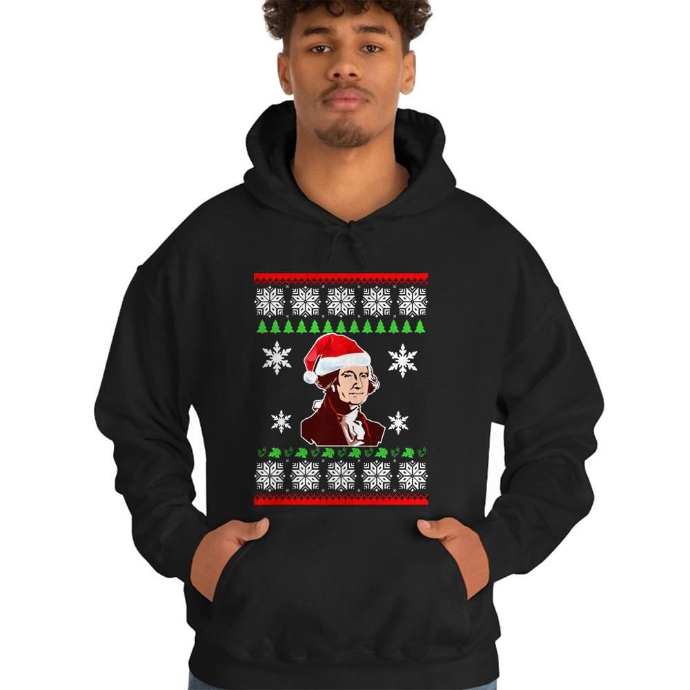 George Washington Ugly Christmas Sweatshirt George Washington Ugly Christmas Sweatshirt