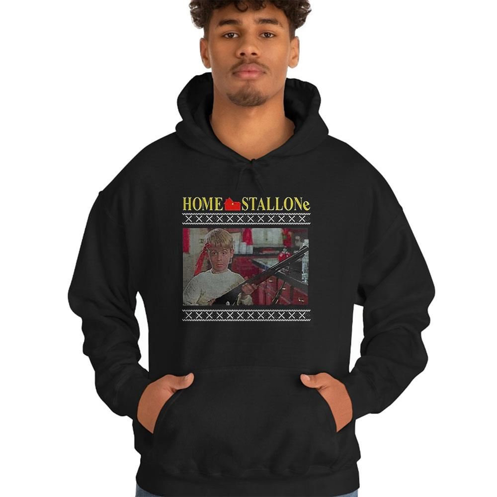 Home Stallone Tacky Christmas Sweatshirt