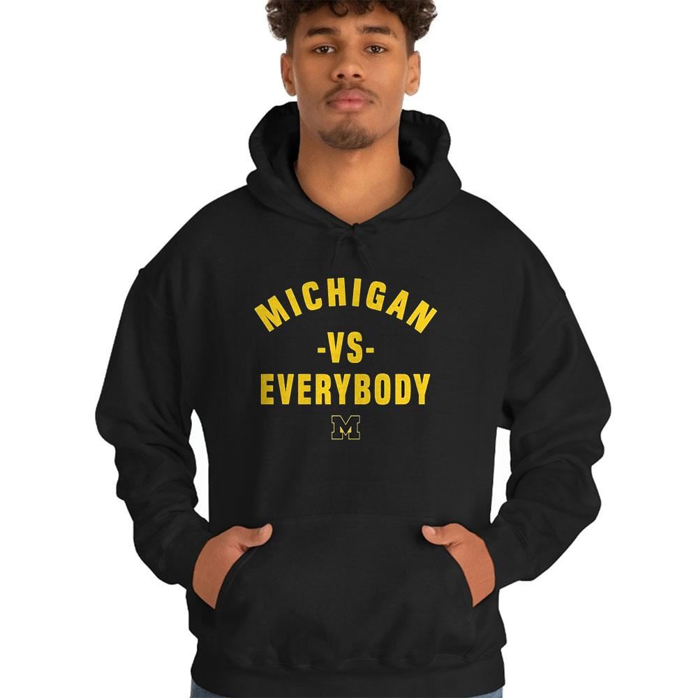 Roman Wilson Michigan Vs Everybody T-shirt Roman Wilson Michigan Vs Everybody T-shirt