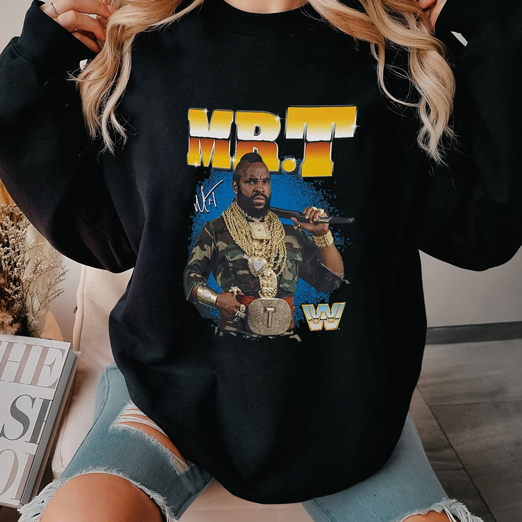 Mr T Ripple Junction Portrait T-shirt