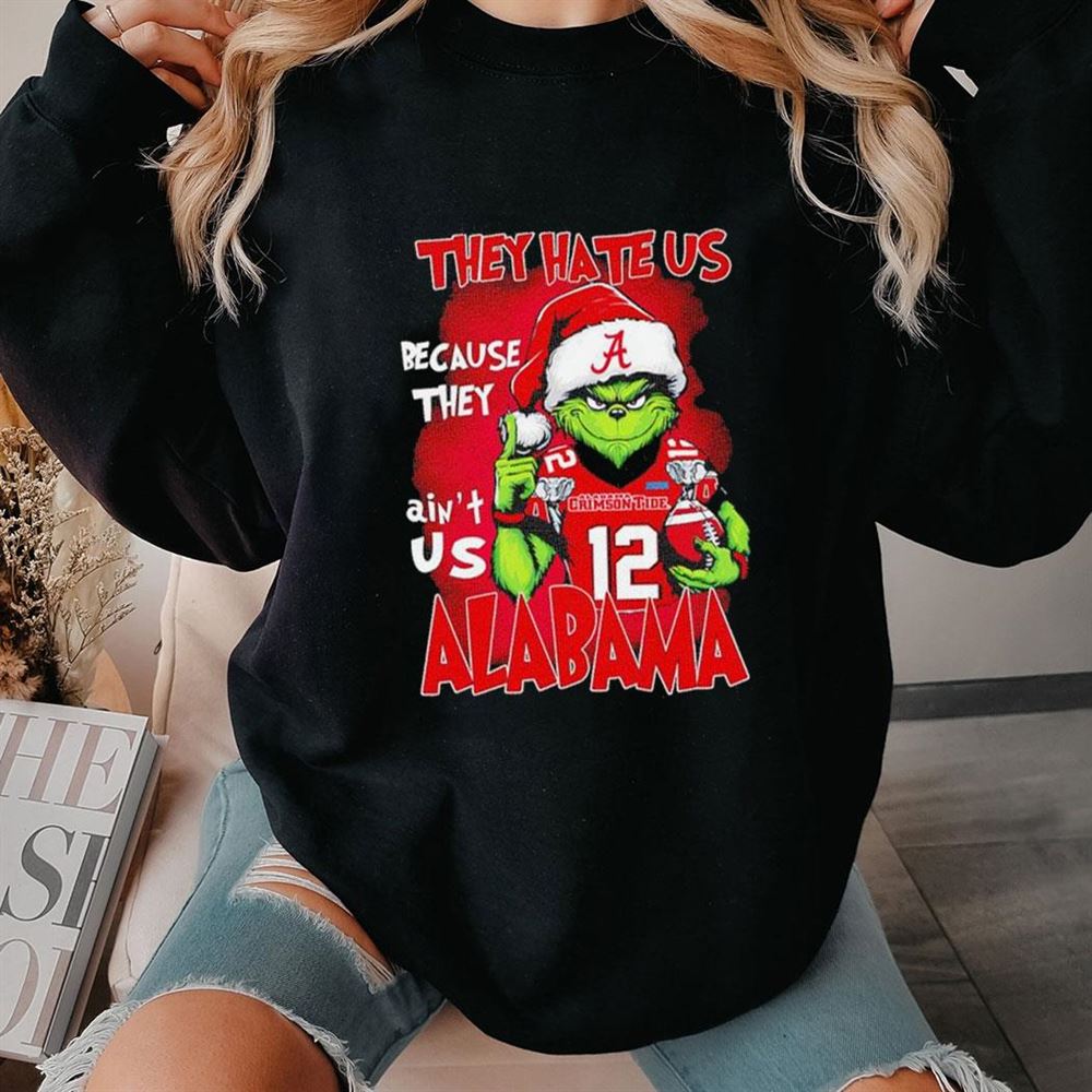 Santa Grinch Notre Dame They Hate Us Because They Ain’t Us Us Fighting Irish Shirt Santa Grinch Notre Dame They Hate Us Because They Ain’t Us Us Fighting Irish Shirt