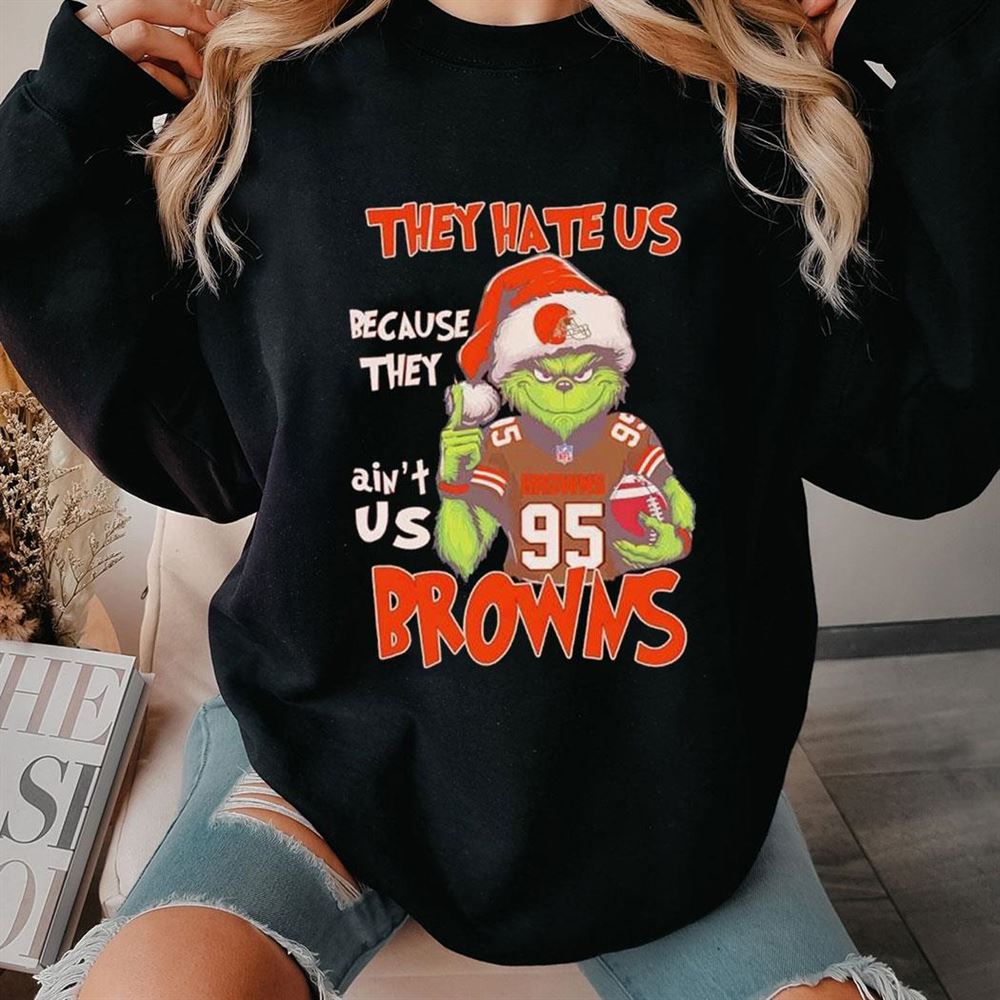 Santa Grinch They Hate Us Because They Ain’t Us Cincinnati Bengals Shirt Santa Grinch They Hate Us Because They Ain’t Us Cincinnati Bengals Shirt