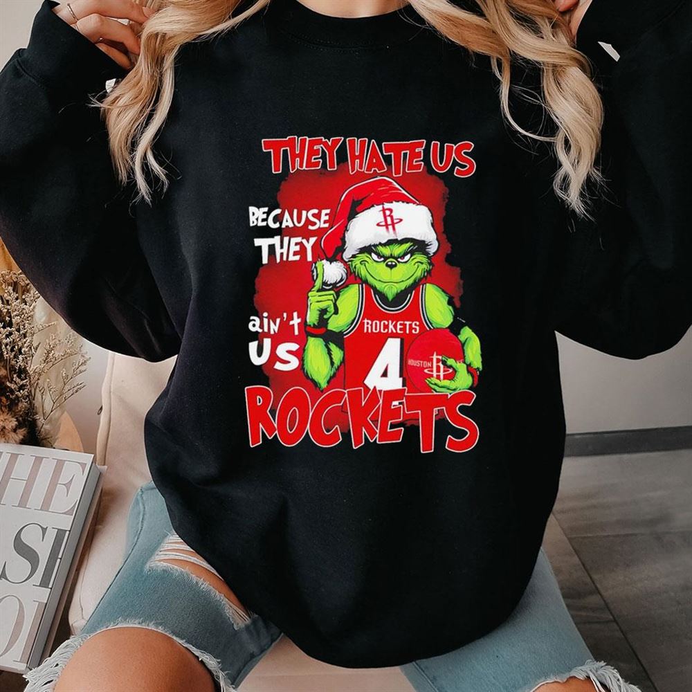 Santa Grinch They Hate Us Because They Ain’t Us Georgia Bulldogs Shirt