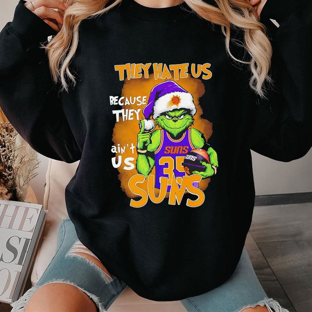 Santa Grinch They Hate Us Because They Ain’t Us Philadelphia Eagles Shirt Santa Grinch They Hate Us Because They Ain’t Us Philadelphia Eagles Shirt
