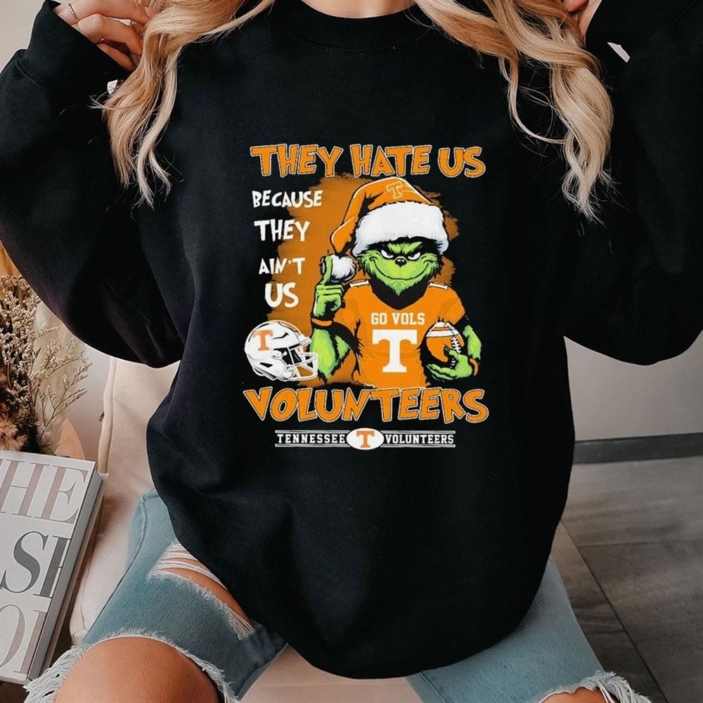 Santa Grinch They Hate Us Because They Ain’t Us Toronto Maple Leafs Shirt