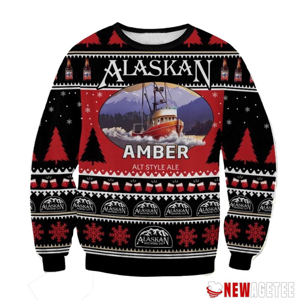 Alaskan Amber Ugly Christmas Sweater Gift
