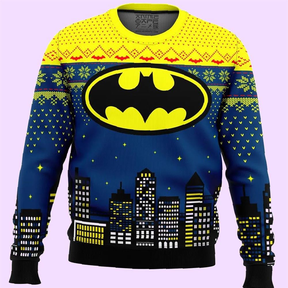 Batman Dc Christmas Ugly Sweater