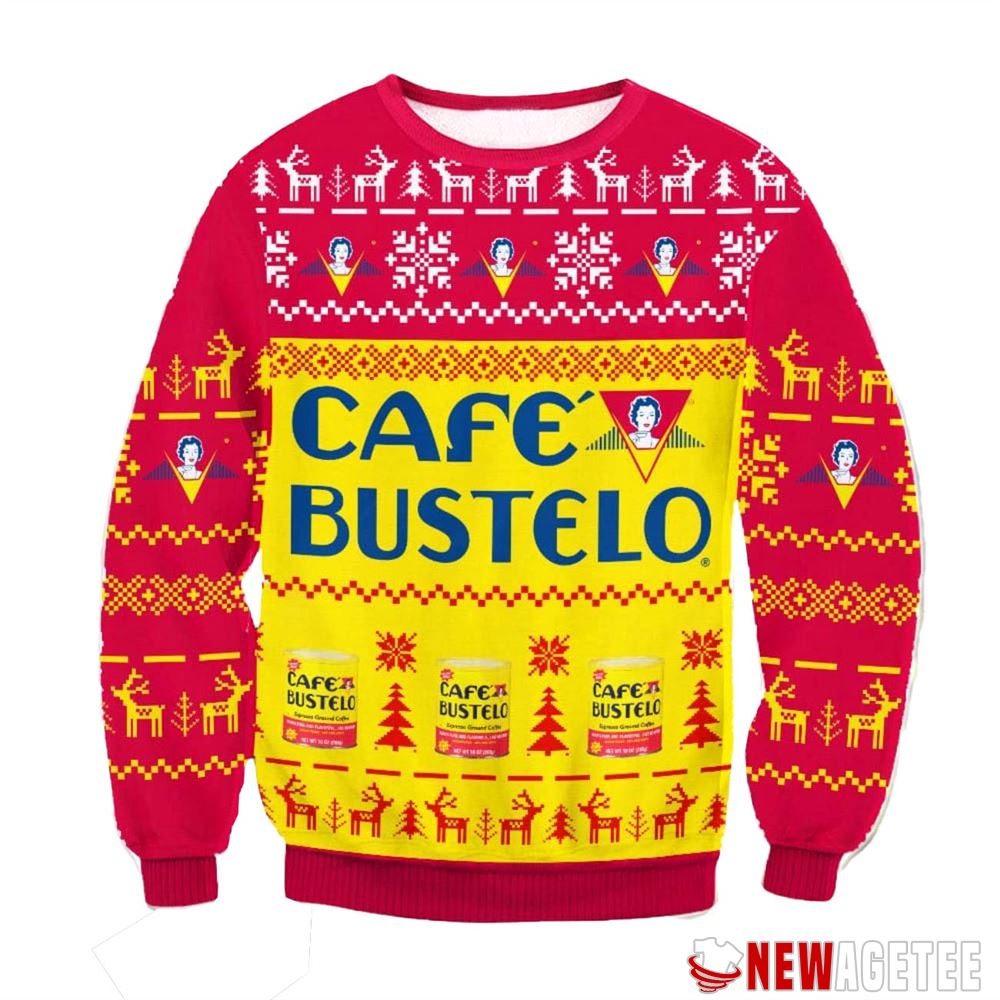 Cafe Bustelo Ugly Christmas Sweater Gift Cafe Bustelo Ugly Christmas Sweater Gift