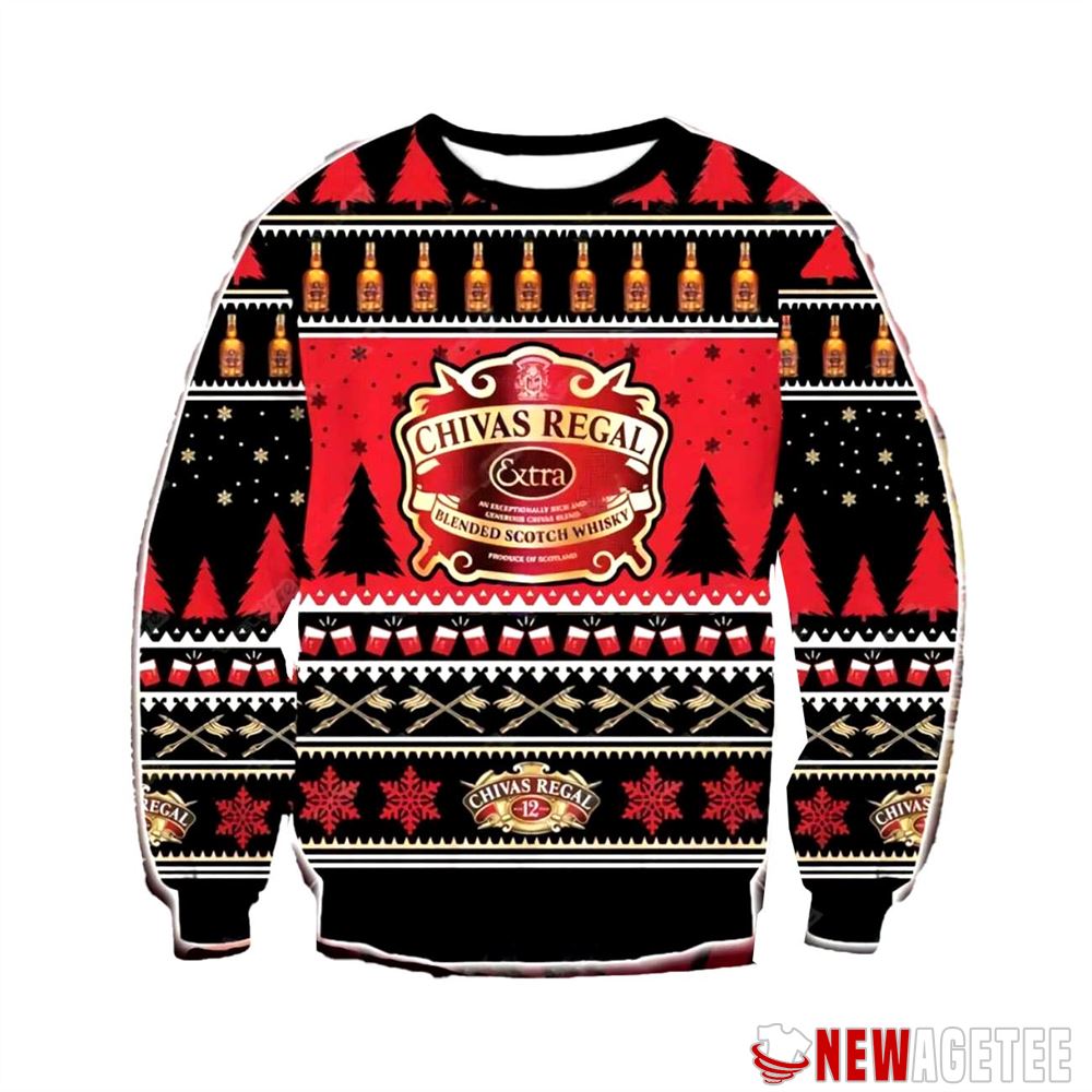Chivas Regal Ugly Christmas Sweater Gift Chivas Regal Ugly Christmas Sweater Gift