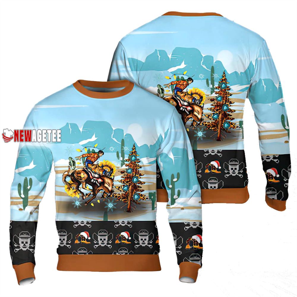 Cowboy Christmas Sweater