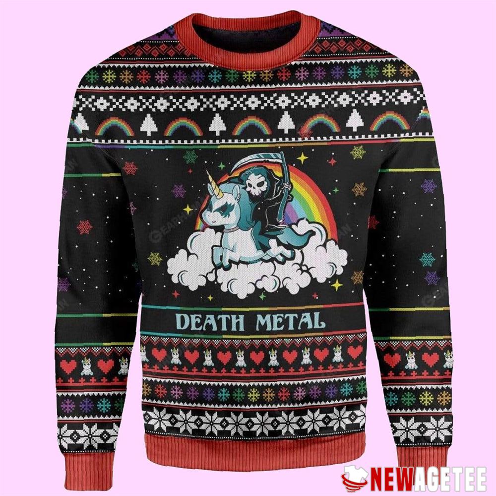 Da Dum Jaws Ugly Christmas Sweater