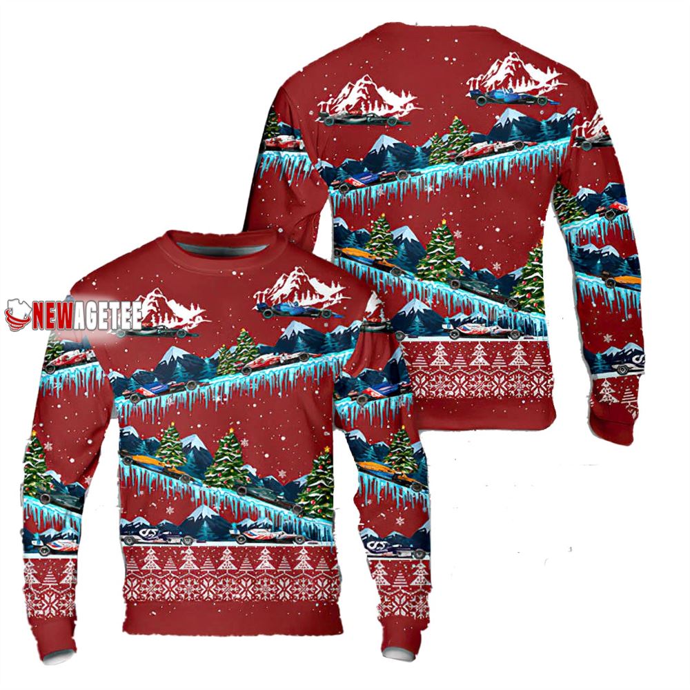 F1 Formula One Teams Christmas Sweater