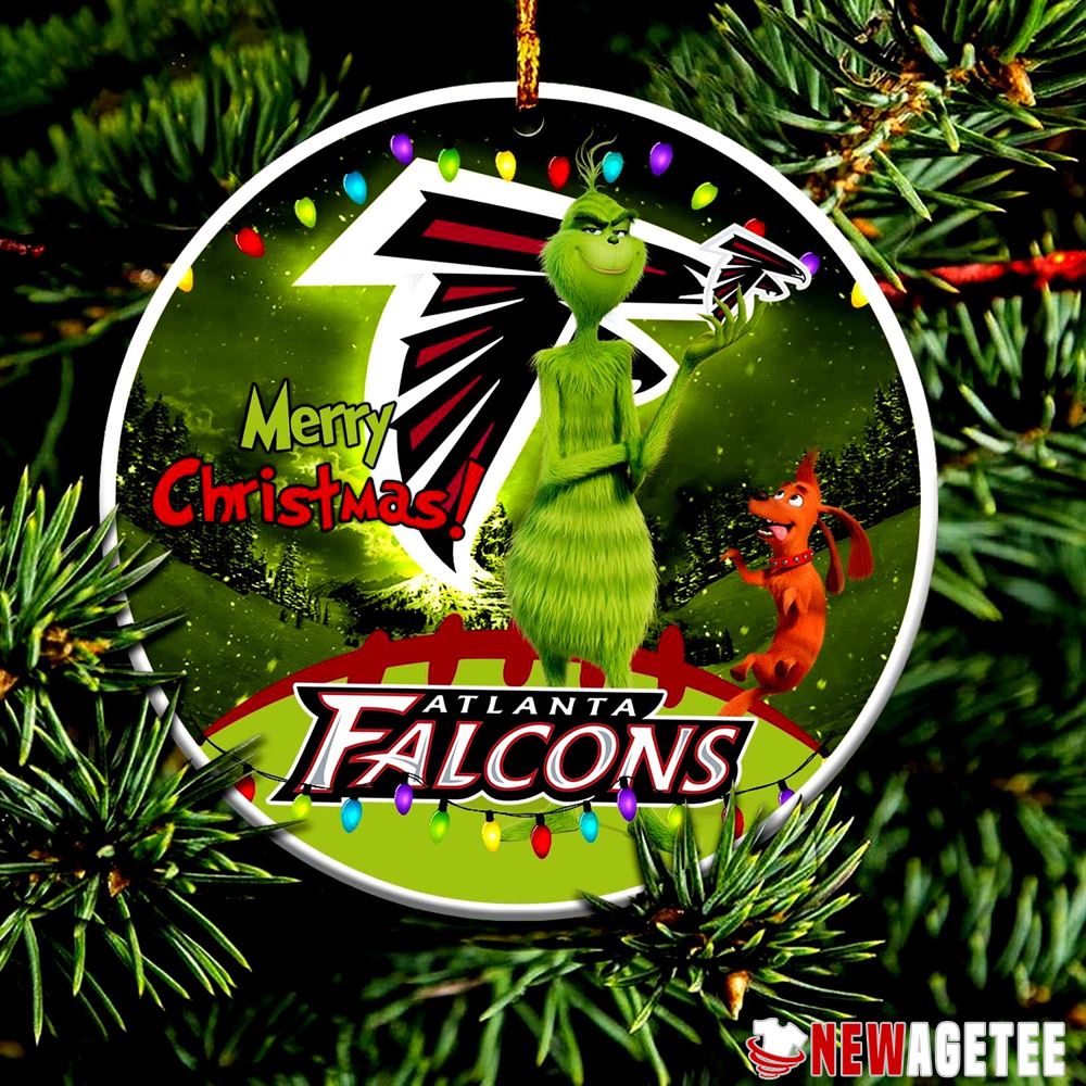 Funny Grinch Atlanta Falcons Nfl Merry Christmas Ornaments Tree Decoration Funny Grinch Atlanta Falcons Nfl Merry Christmas Ornaments Tree Decoration