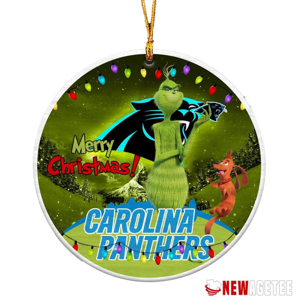 Funny Grinch Buffalo Bills Nfl Merry Christmas Ornaments Tree Decoration Holiday Gift