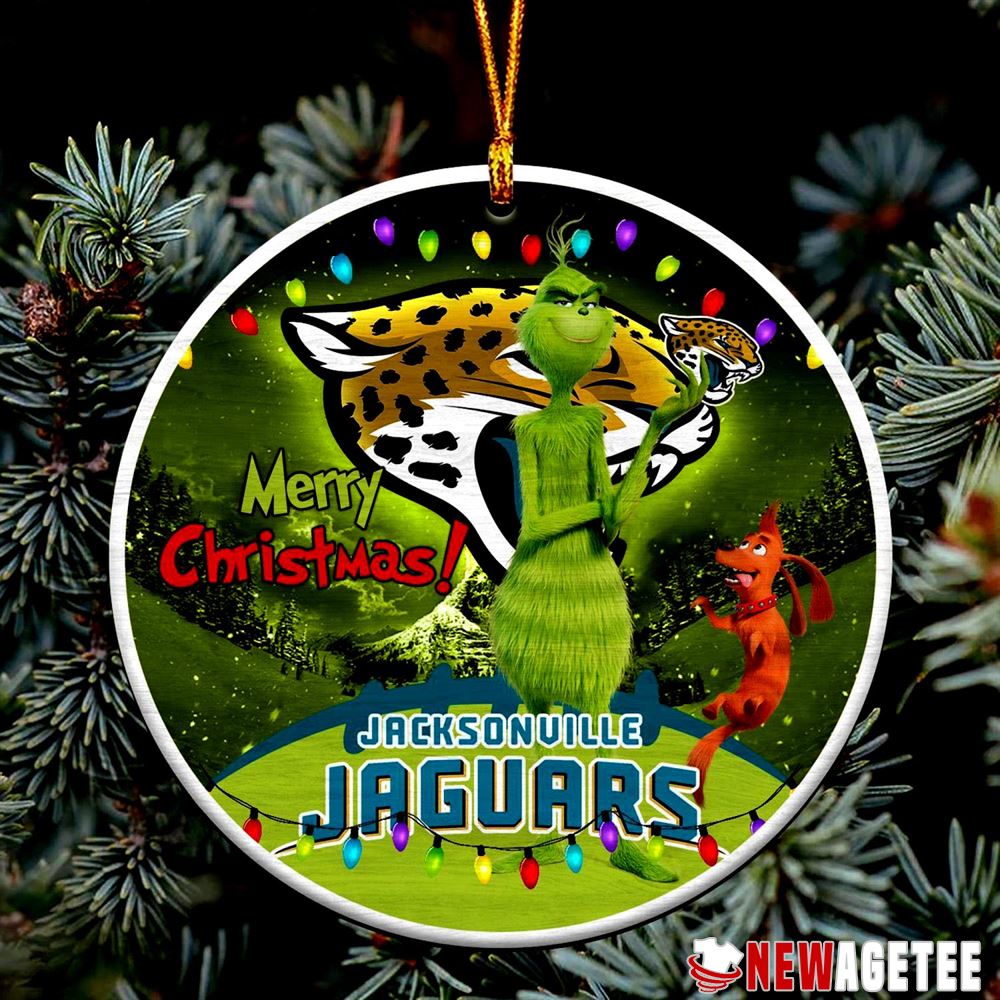 Funny Grinch Jacksonville Jaguars Nfl Merry Christmas Ornaments Tree Decoration Funny Grinch Jacksonville Jaguars Nfl Merry Christmas Ornaments Tree Decoration