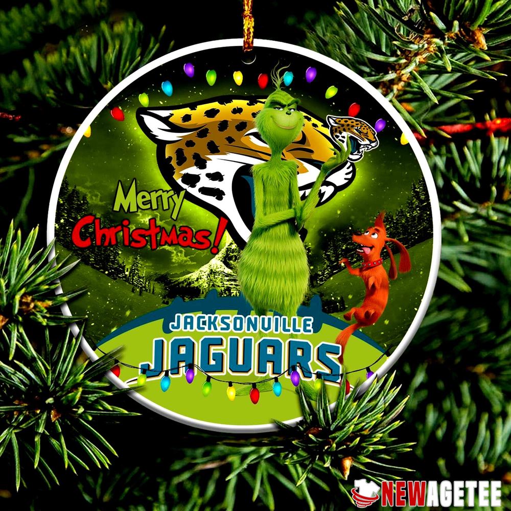 Funny Grinch Jacksonville Jaguars Nfl Merry Christmas Ornaments Tree Decoration Funny Grinch Jacksonville Jaguars Nfl Merry Christmas Ornaments Tree Decoration