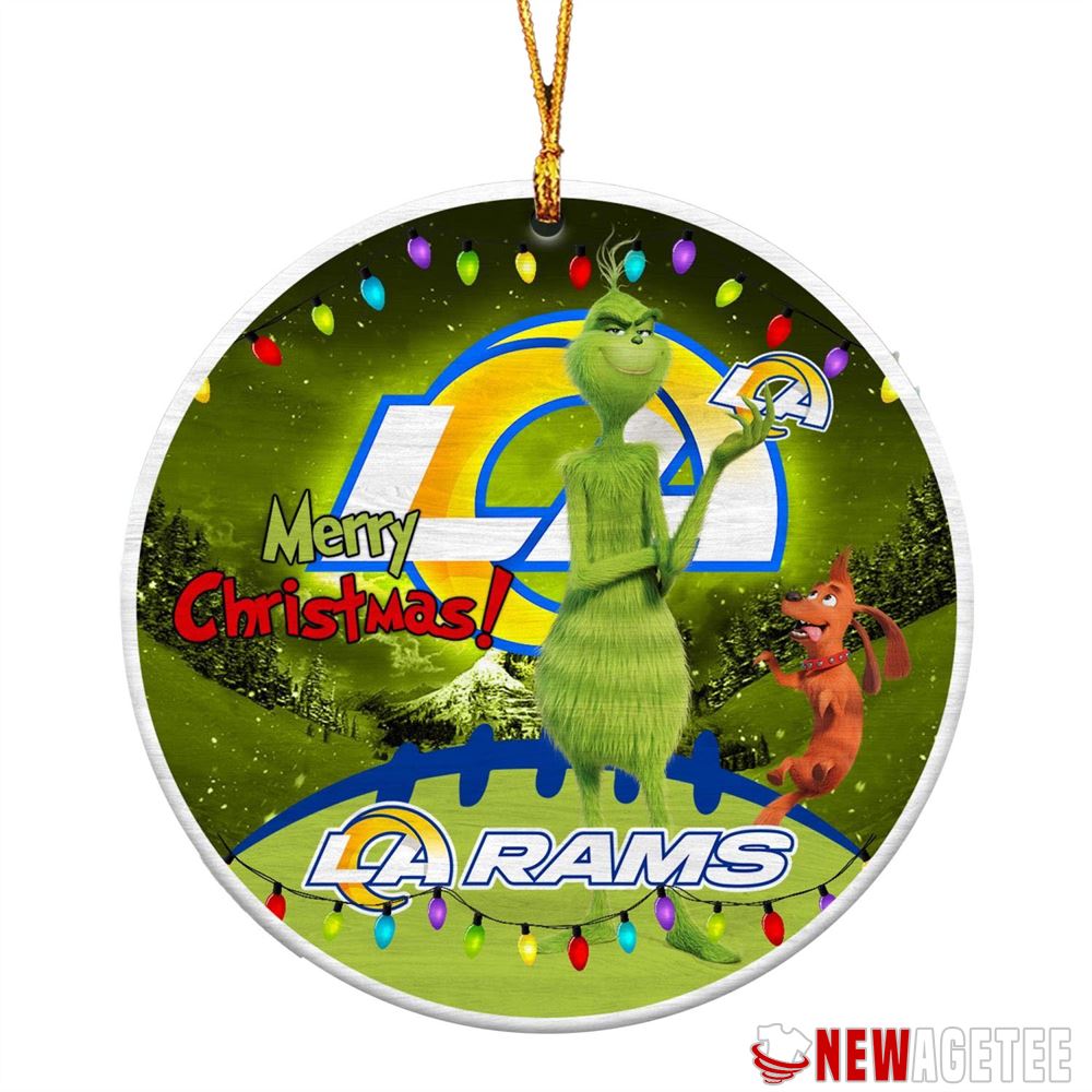 Funny Grinch Miami Dolphins Nfl Merry Christmas Ornaments Tree Decoration Xmas Tree Decor