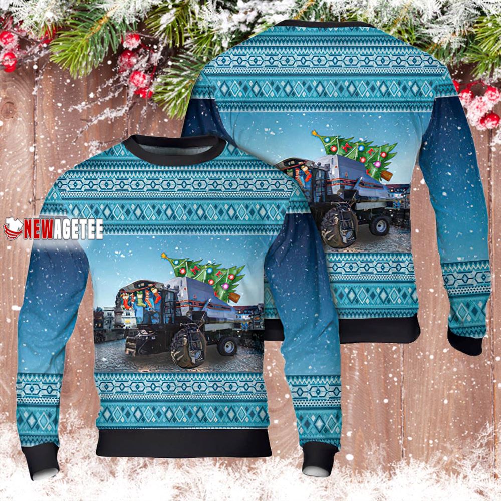 Gleaner Combine Christmas Ugly Sweater
