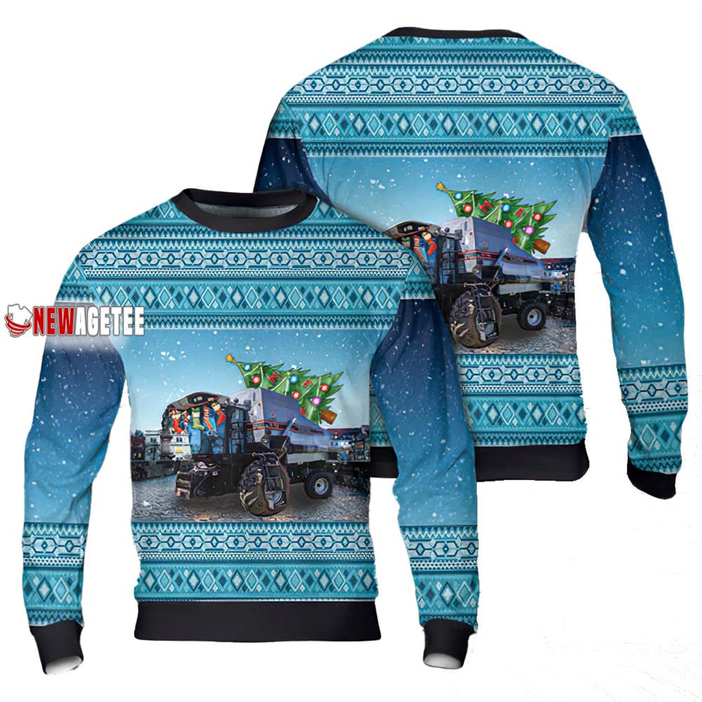 Gleaner Combine Christmas Ugly Sweater