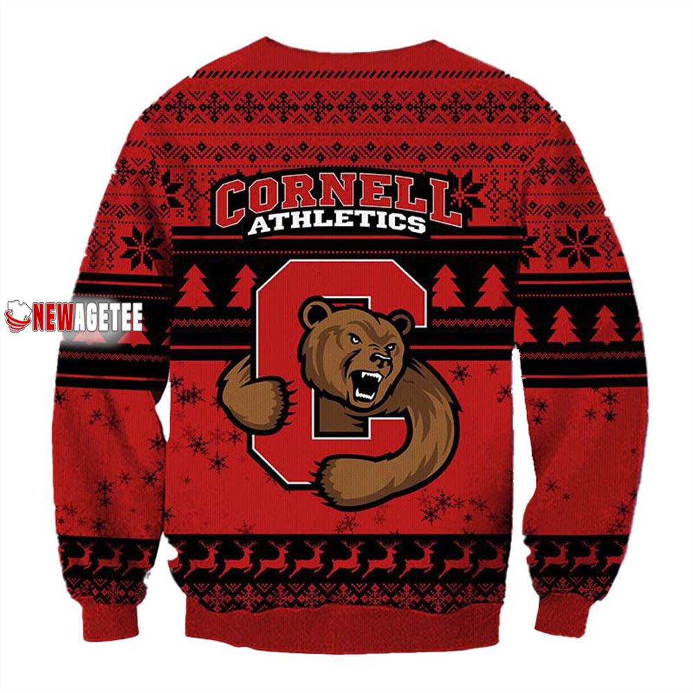 Grinch Stole Cornell Big Red Ncaa Christmas Ugly Sweater Grinch Stole Cornell Big Red Ncaa Christmas Ugly Sweater
