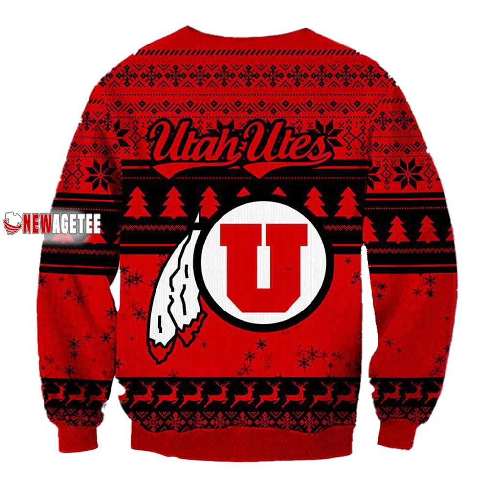 Grinch Stole Utah State Aggies Ncaa Christmas Ugly Sweater