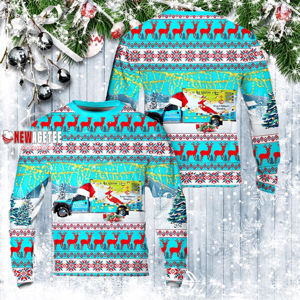 Houston Texas Texas Children S Hospital Christmas Ugly Sweater