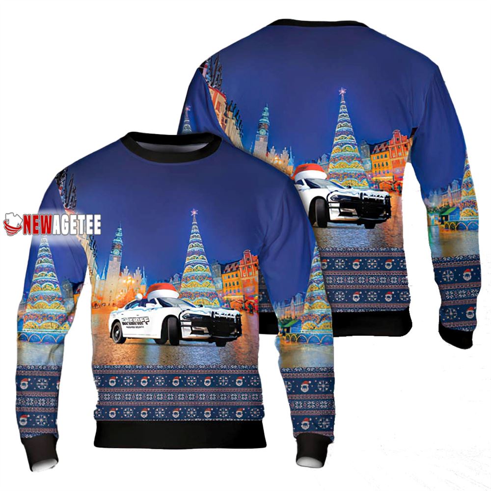 Hughes County Sheriff Oklahoma Christmas Ugly Sweater