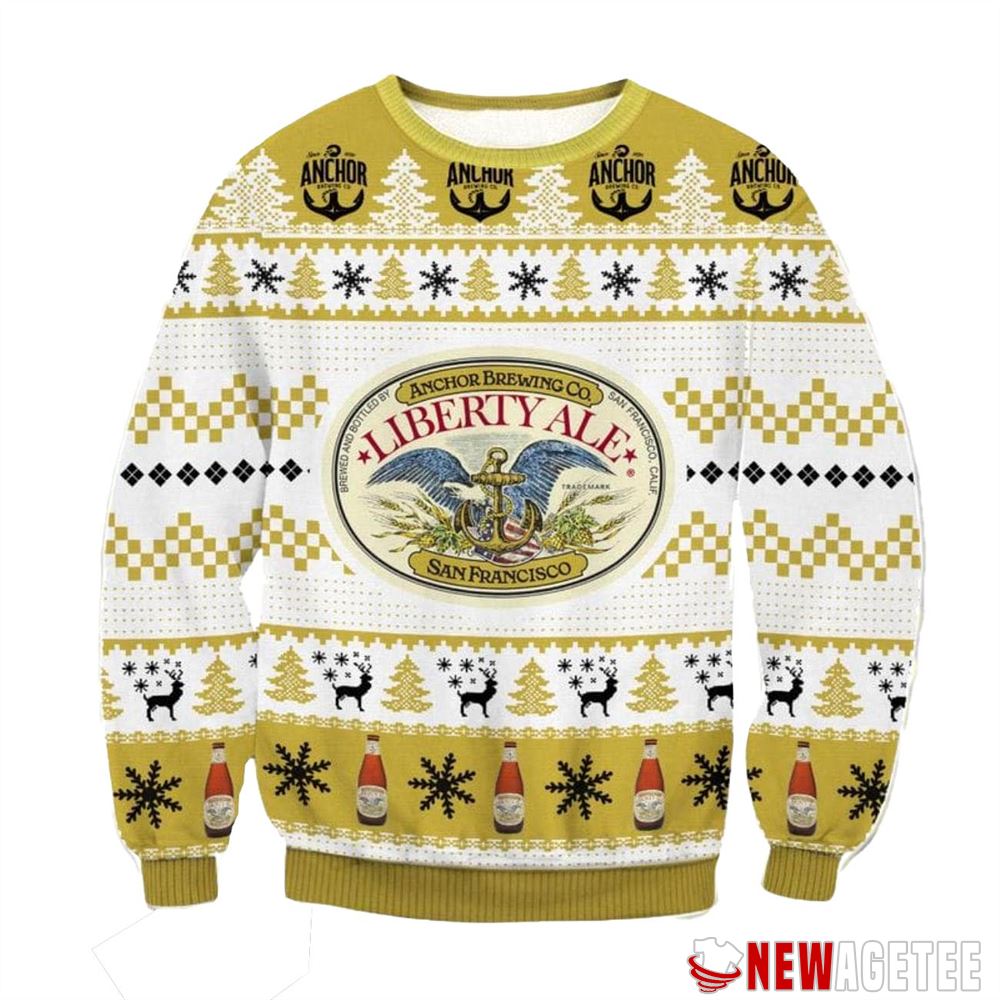 Liberty Brewerys Ugly Christmas Sweater Gift