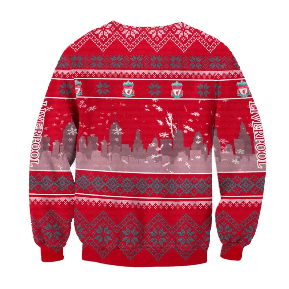 Liverpool Fc Logo Ugly Christmas Sweater