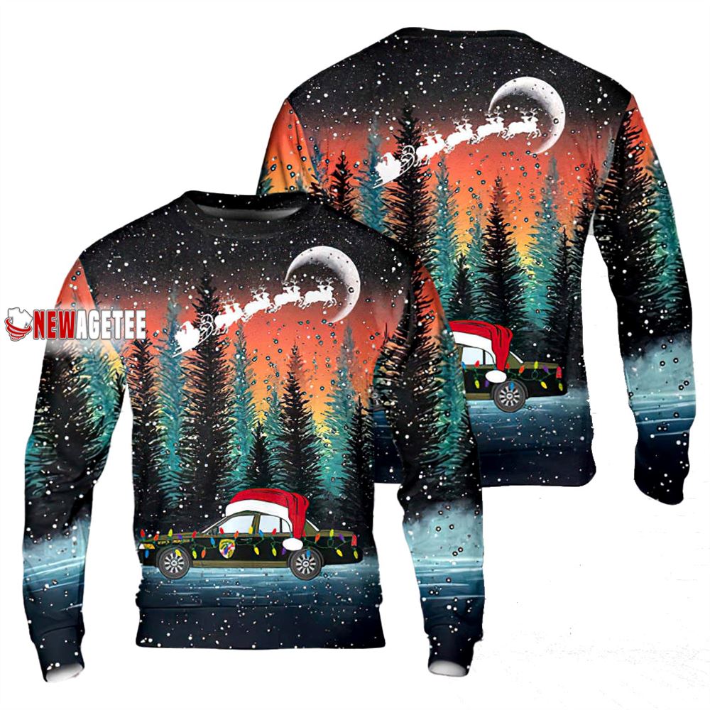 Max Verstappen Santa Formula 1 Motor Racing Christmas Sweater