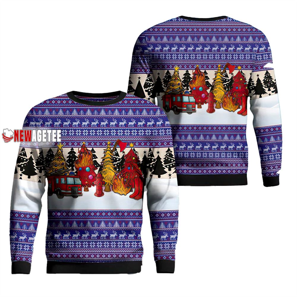 Merry Christmas Ems Trees Sweater