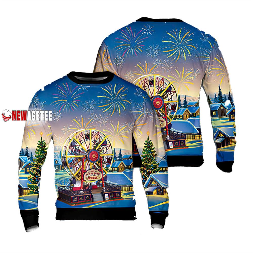Merry Christmas Police Tree Sweater