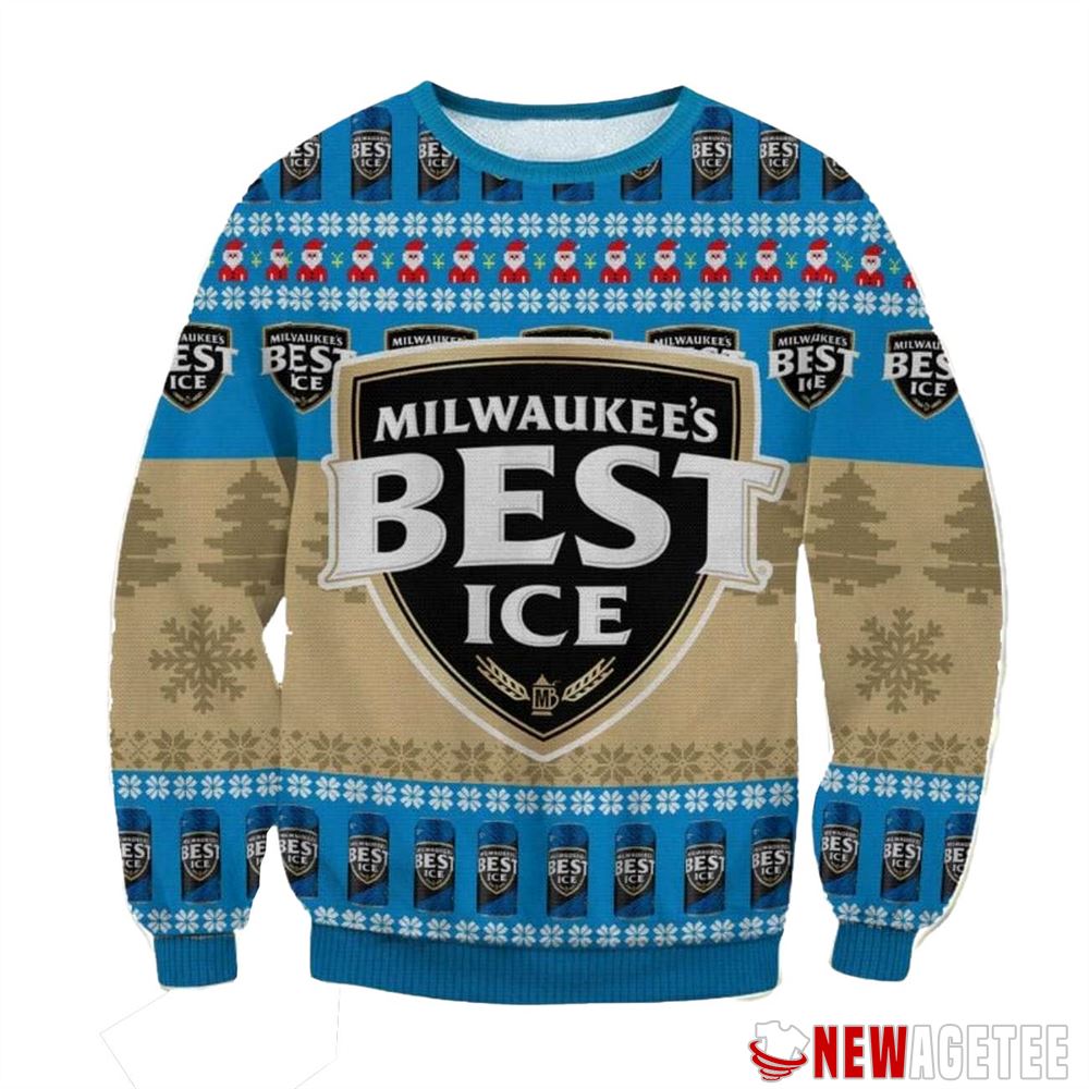 Milwaukees Best Ice Ugly Christmas Sweater Gift
